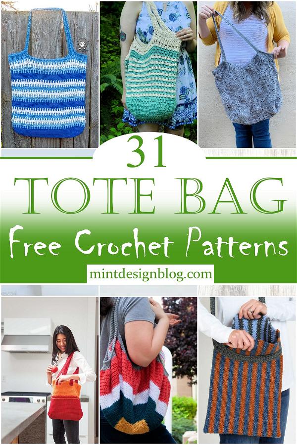 Free Crochet Tote Bag Patterns 1