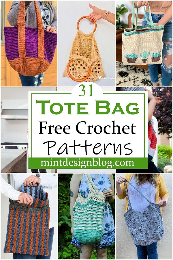 Free Crochet Tote Bag Patterns 2