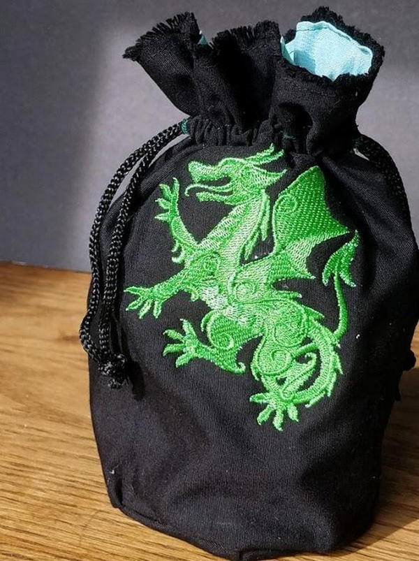 How To Make A Dice Bag With Pockets