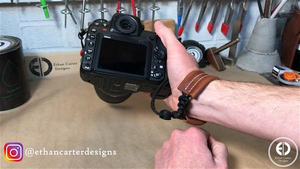 How To Make A Leather Camera Wrist Strap