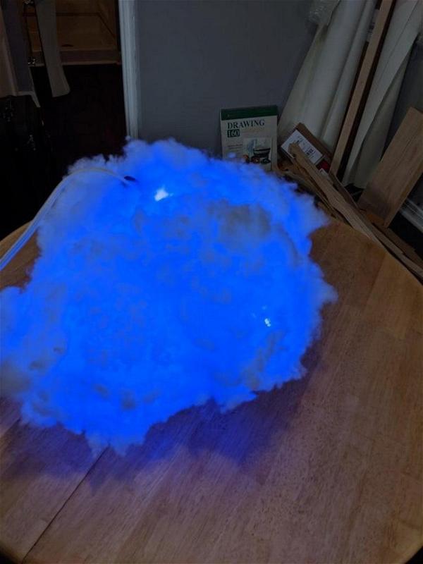 LED Smart Cloud Light DIY