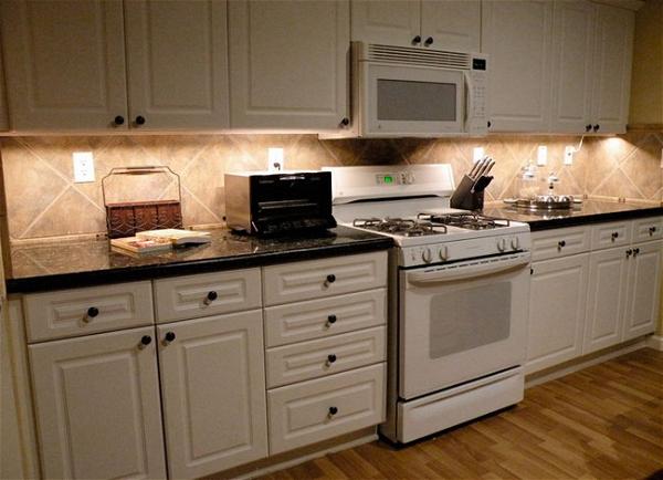 23 DIY Under Cabinet Lighting Projects - Mint Design Blog