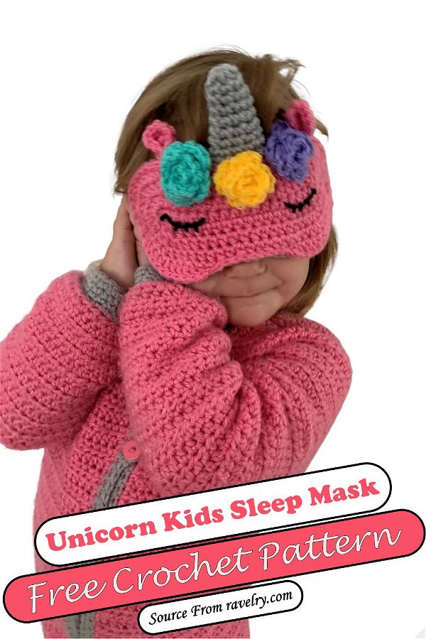 Unicorn Kids Sleep Mask