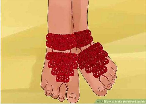 3 Methods Of Making Barefoot Sandals