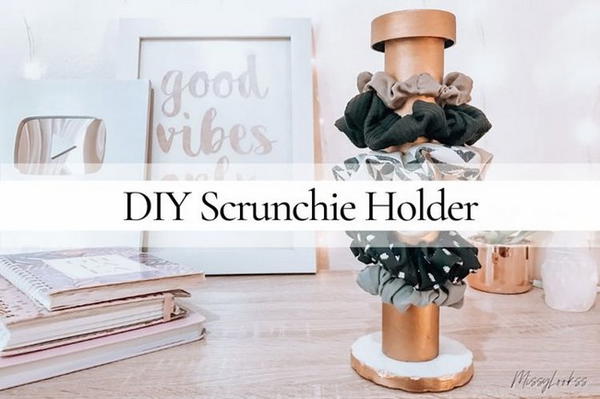 3-Step Scrunchie Holder Tutorial