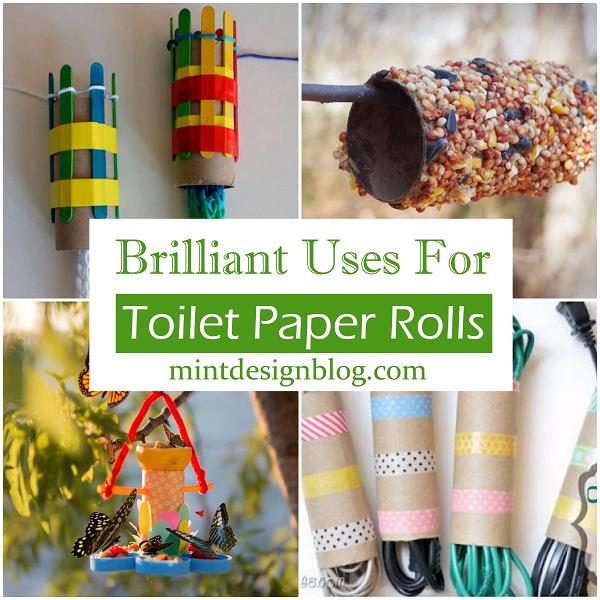 Brilliant Uses For Toilet Paper Rolls