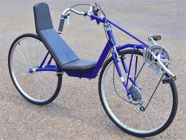 Build Your Own Front Wheel Drive Recumbent Bike