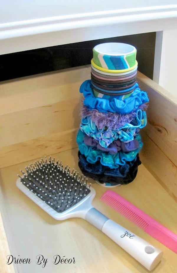 Cheap DIY Scrunchie Holder