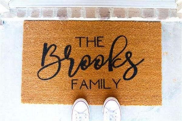 Cricut Doormat DIY