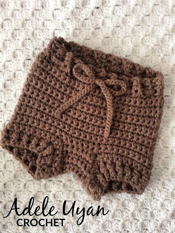 Crochet Baby Shorts Pattern
