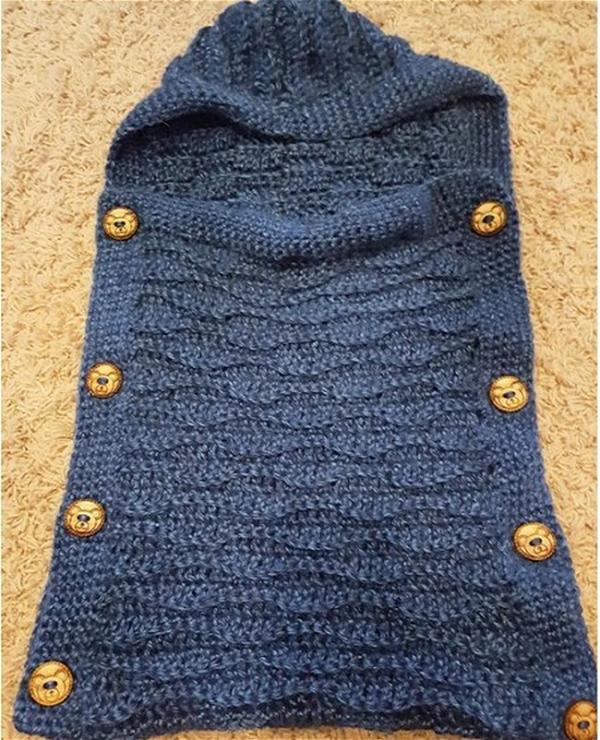 Crochet Baby Sleep Sack Pattern