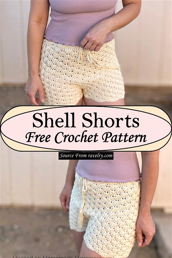 Crochet Shell Shorts Pattern