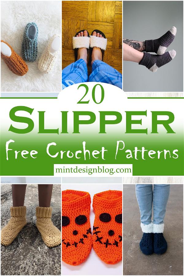 Crochet Slipper Patterns 2