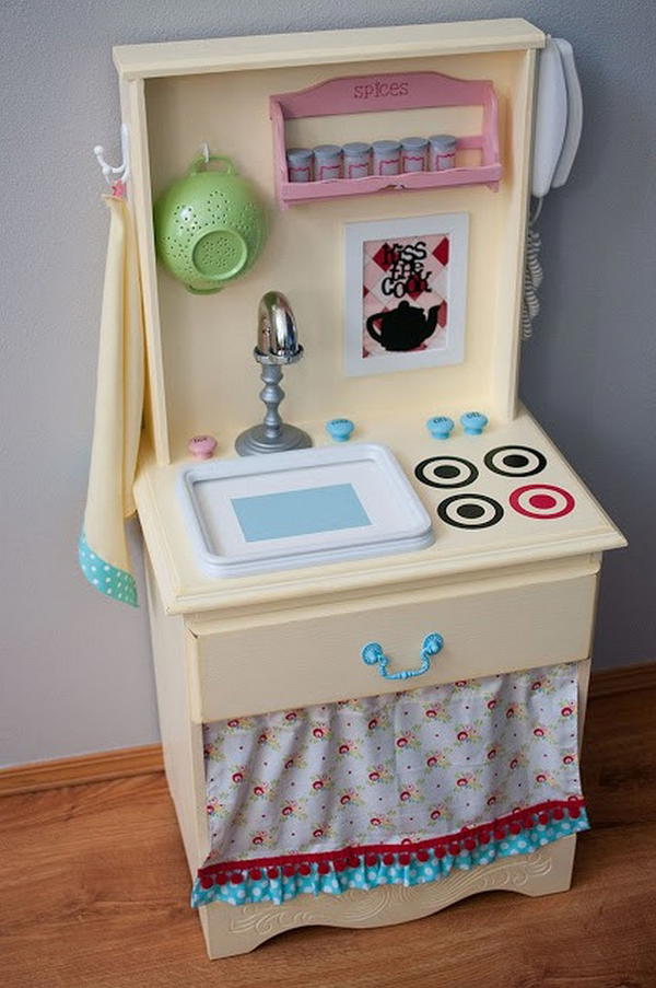 Cute Play Kitchen Idea