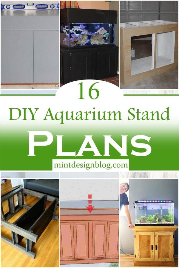 Diy Aquarium Stand Plans Mint Design Blog