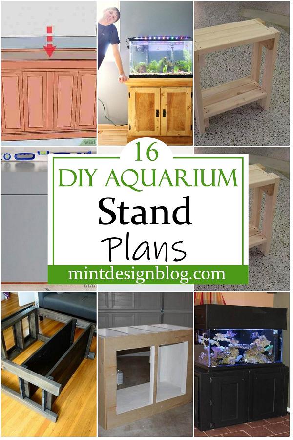 DIY Aquarium Stand Plans 2