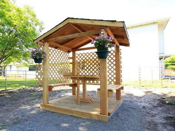 DIY Backyard Gazebo