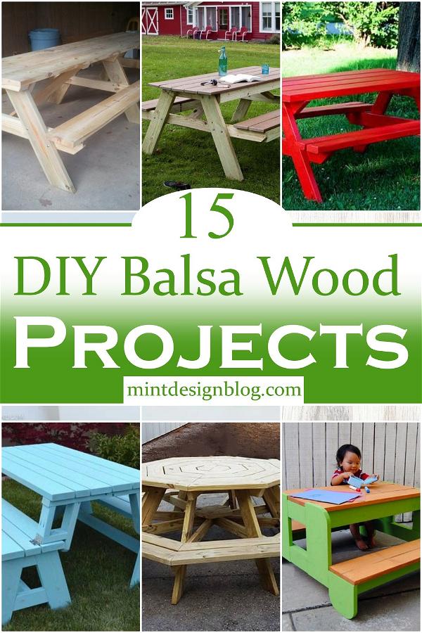DIY Balsa Wood Projects 1