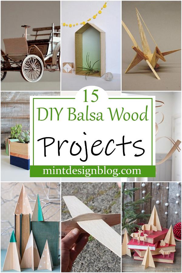 DIY Balsa Wood Projects 2
