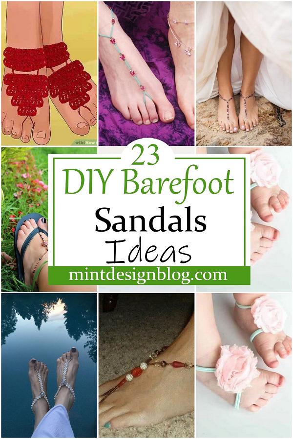 DIY Barefoot Sandals Ideas 1
