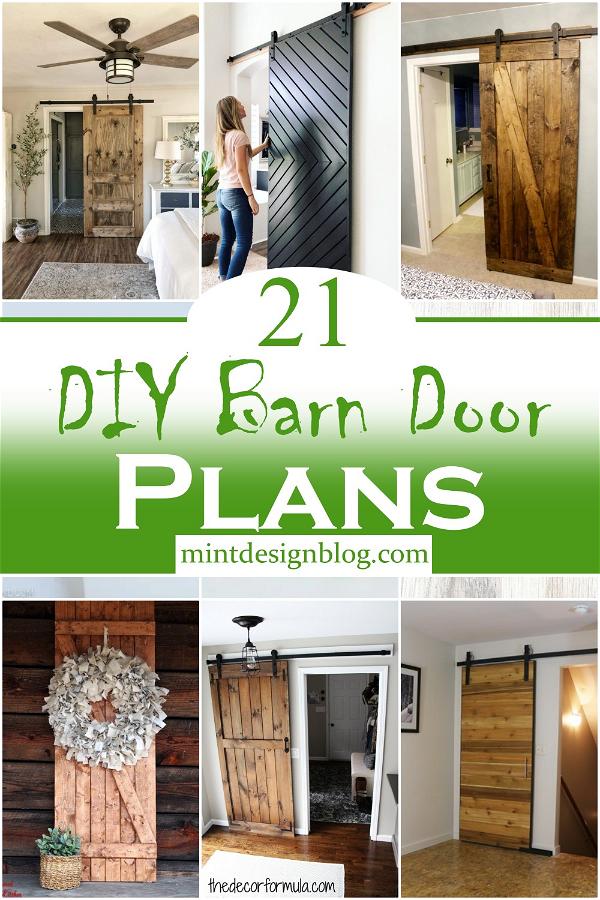 DIY Barn Door Plans 1