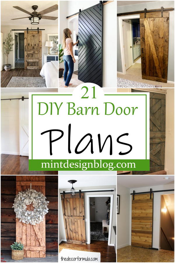 DIY Barn Door Plans 2