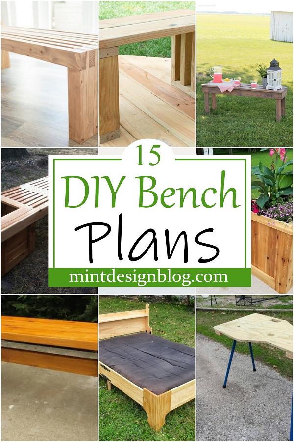 DIY Bench Plans 2