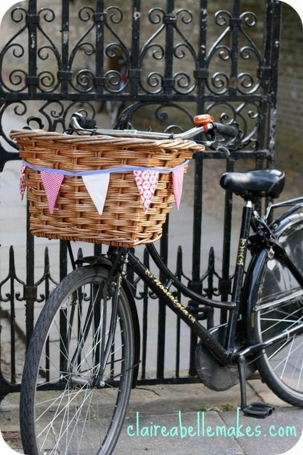 DIY Bike Basket 1