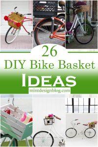 26 DIY Bike Basket Ideas - Mint Design Blog