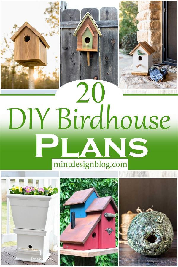 DIY Birdhouse Plans 1