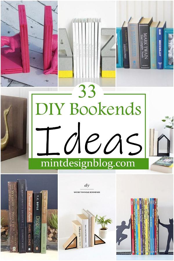 DIY Bookends Ideas 2