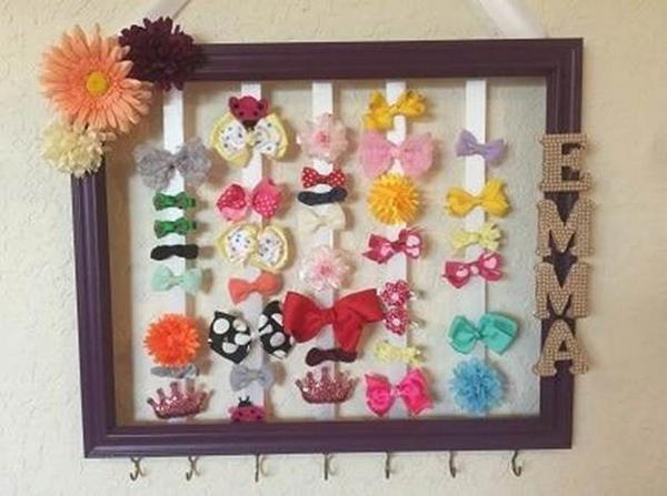 DIY Bow Holder