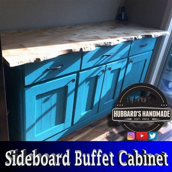 DIY Buffet Cabinet Sideboard