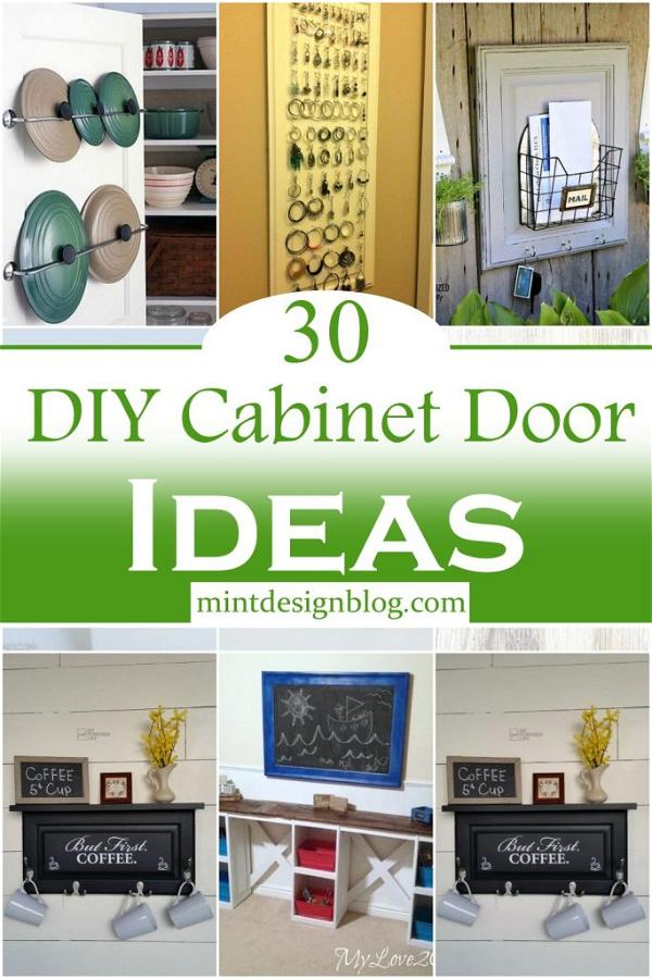 30 DIY Cabinet Door Ideas For Decor - Mint Design Blog