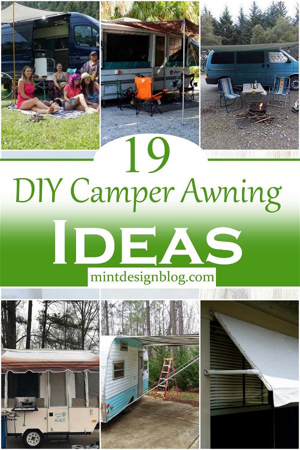 DIY Camper Awning Ideas 1