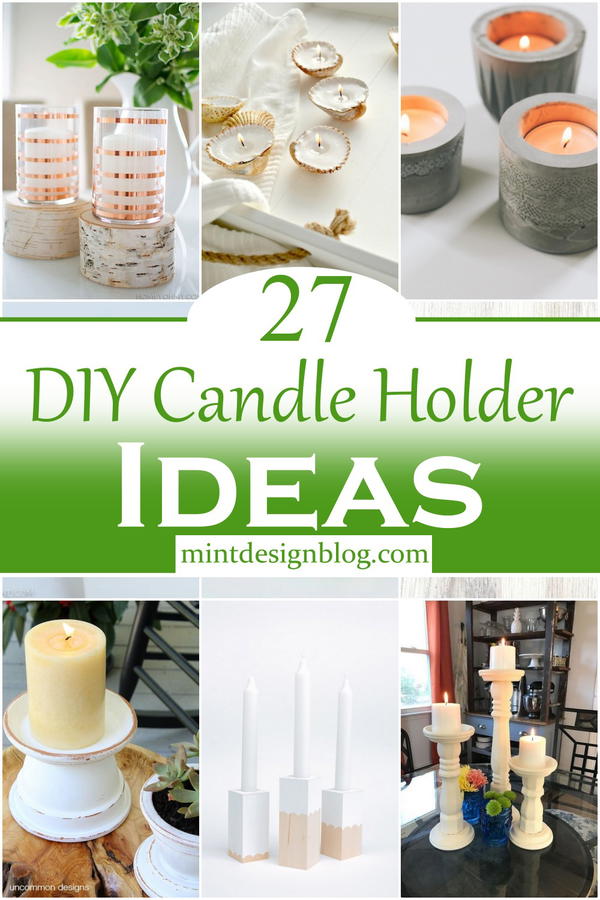 DIY Candle Holder Ideas 2