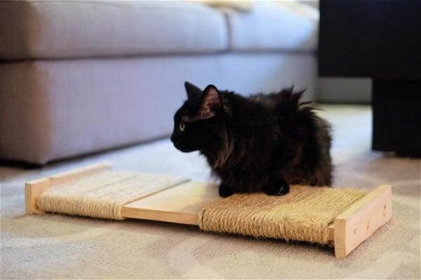 DIY Cat Scratching Pad