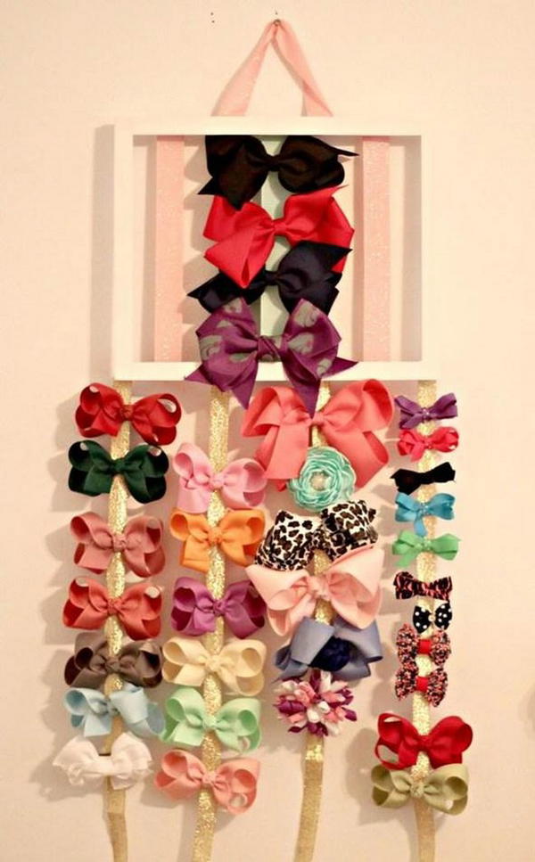 DIY Cheap Bow Holder