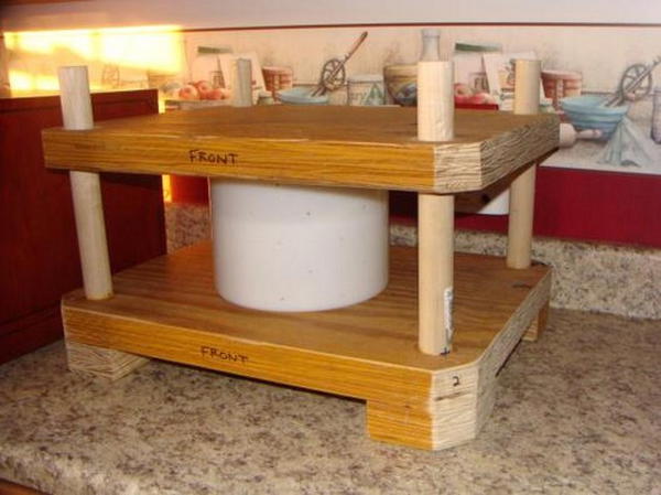 DIY Cheese Press