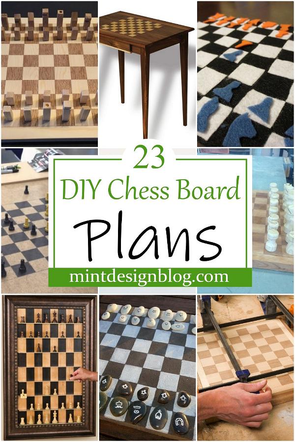 DIY Chess Board Plans 2