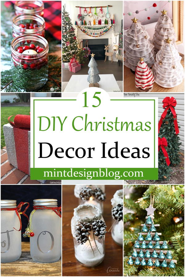 15 DIY Christmas Decor Ideas To Try This Holiday Season - Mint Design Blog