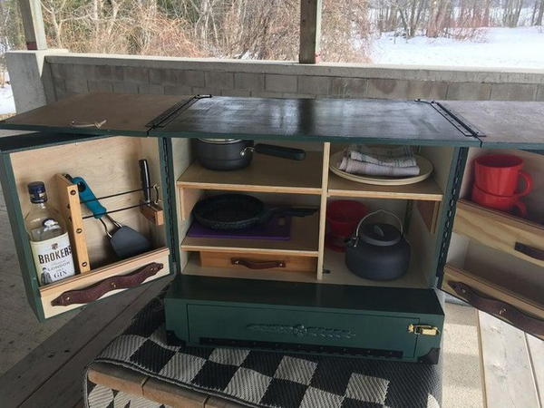 DIY Deluxe Camp Kitchen