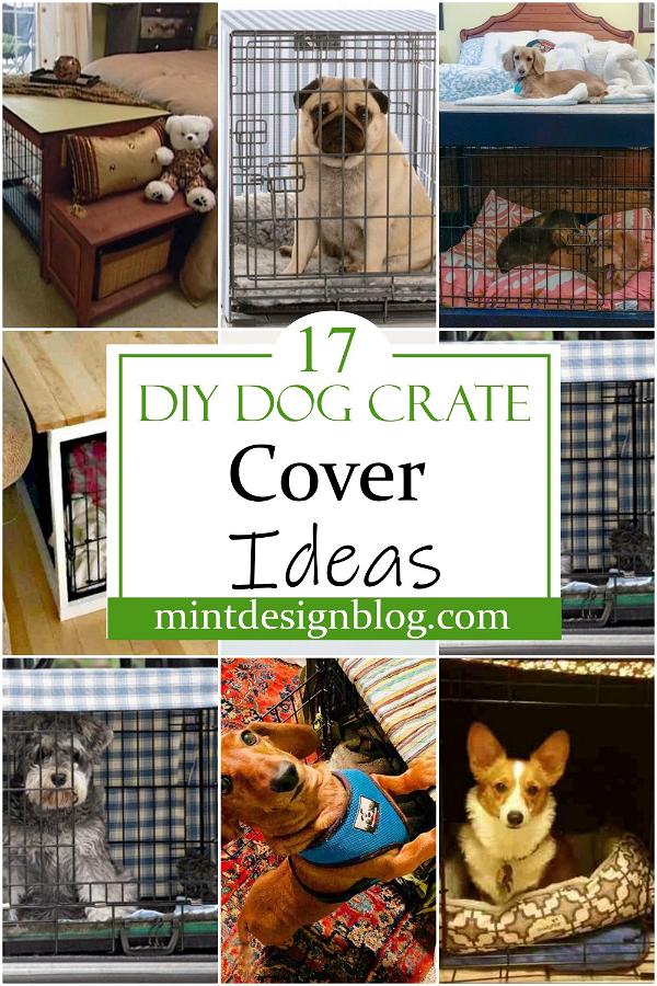 DIY Dog Crate Cover Ideas 1