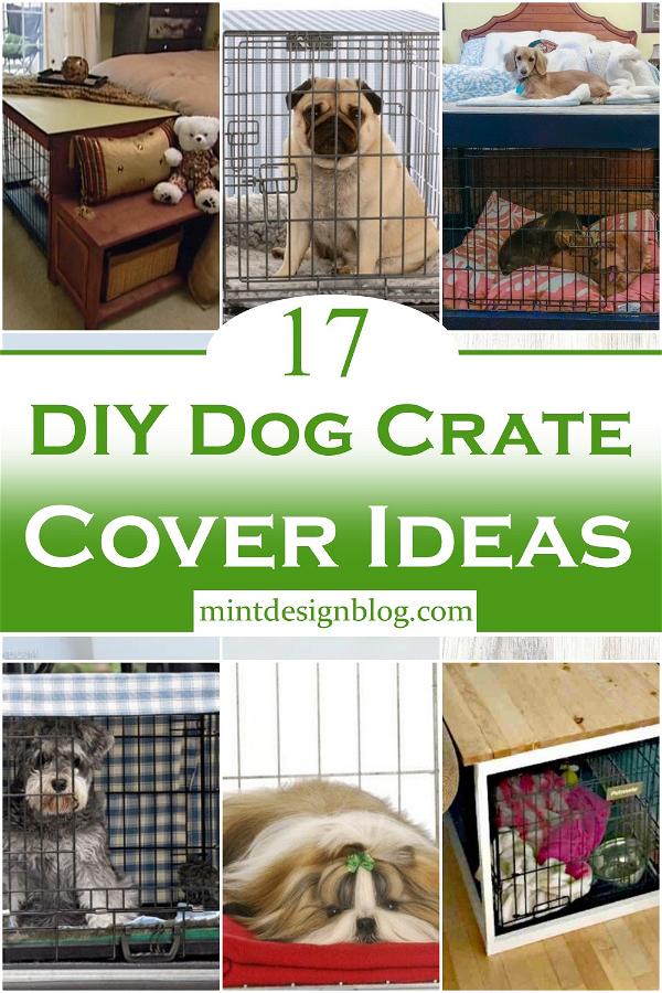 DIY Dog Crate Cover Ideas 2