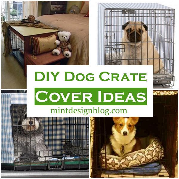 DIY Dog Crate Cover Ideas
