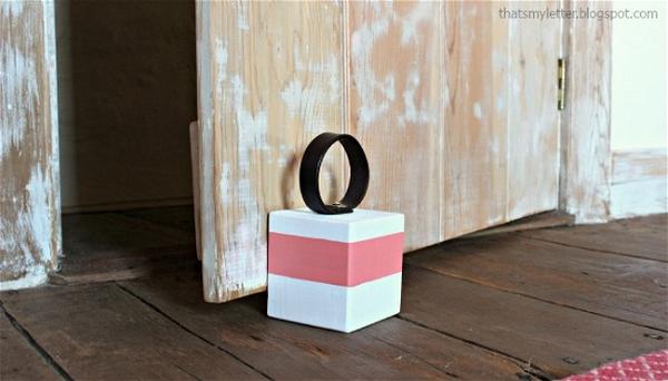 DIY Doorstop With Handle