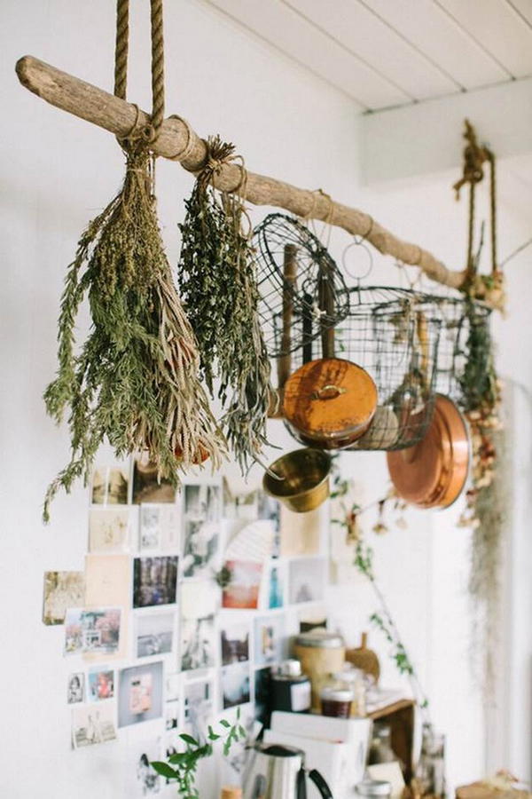 DIY Drying Rack For Herbs