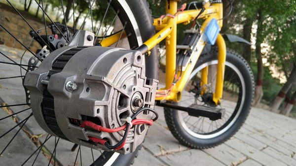 DIY E-Bike Out of Car Alternator