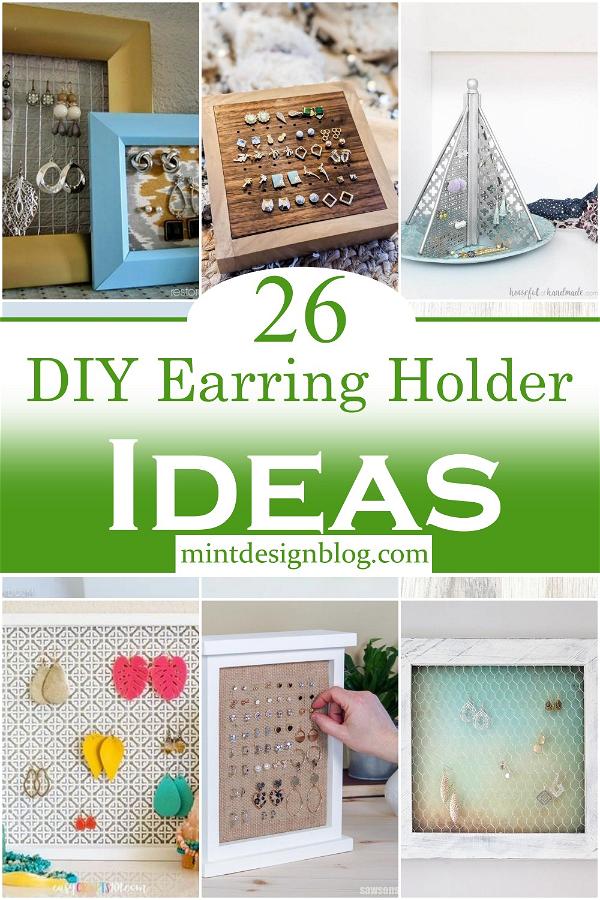 DIY Earring Holder Ideas 2