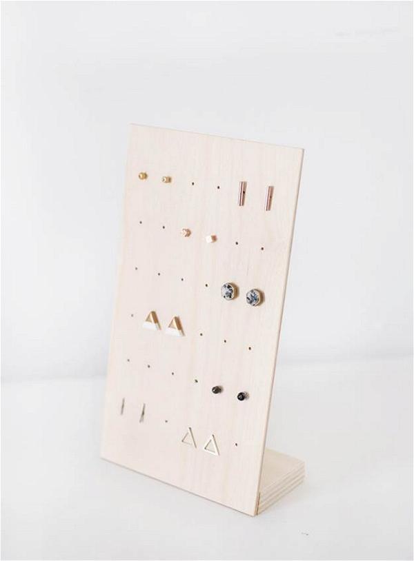 DIY Earring Stand